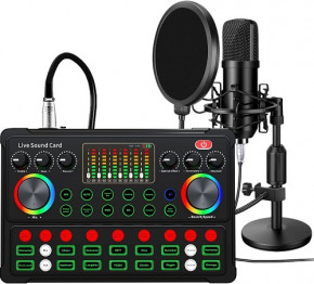 CofeLife M300 Podcast Equipment Bundle Soundcard