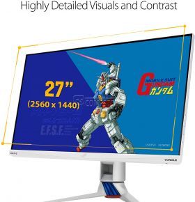 ASUS ROG Strix XG279Q-G Gundam Edition 27-inch 170 Hz Gaming Monitor