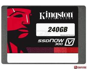 SSD Kingston V300 240 GB / SATA-III  (450/450MBs, SF-2281, MLC, SATA 6GBs)